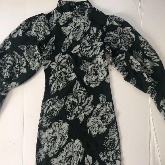 free people sweater dress Womens Green Flo… - Picture 3 of 12